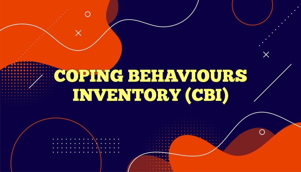 coping behaviours inventory cbi