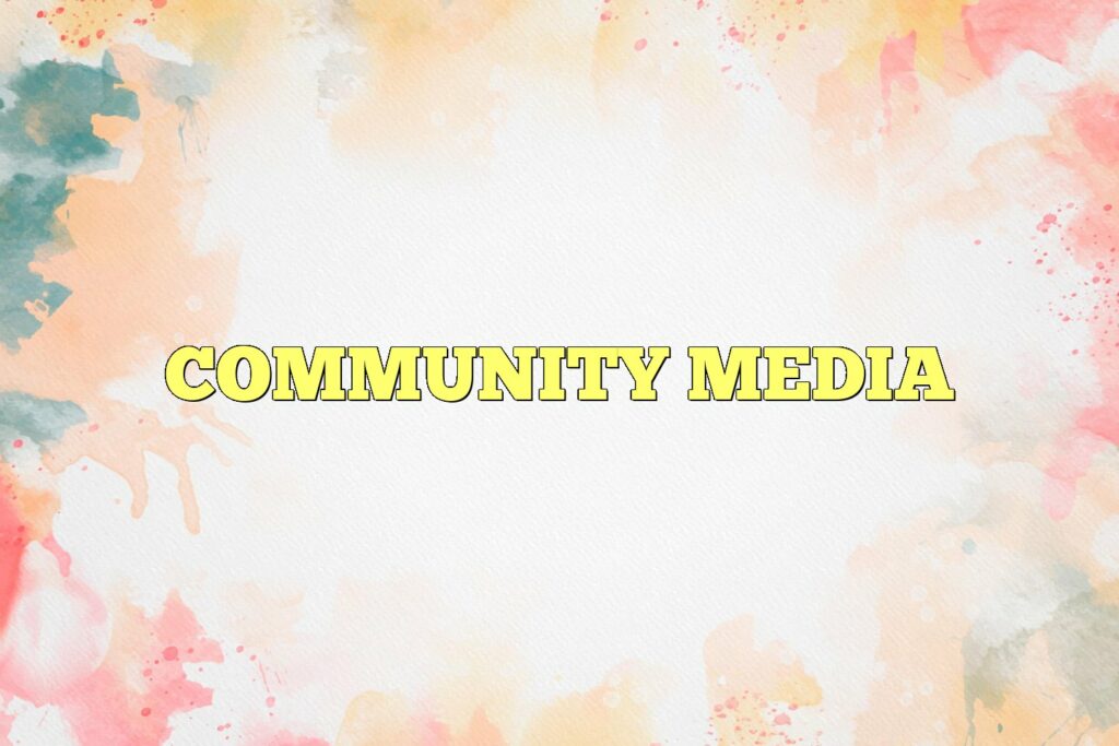 community media