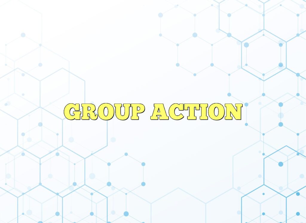 group action