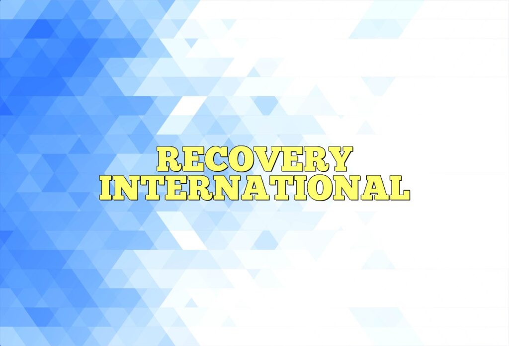 recovery international