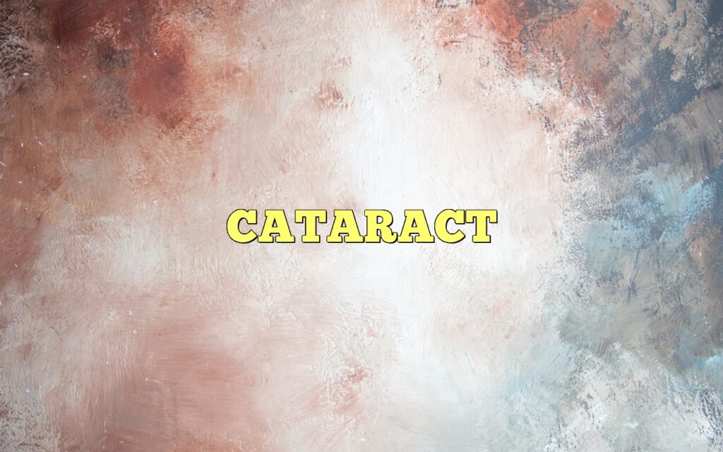 cataract