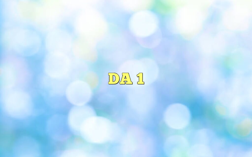 da 1