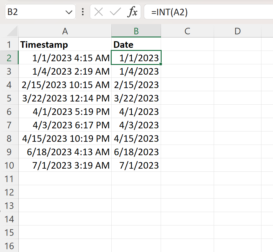 How To Separate Date And Time In Excel With Example