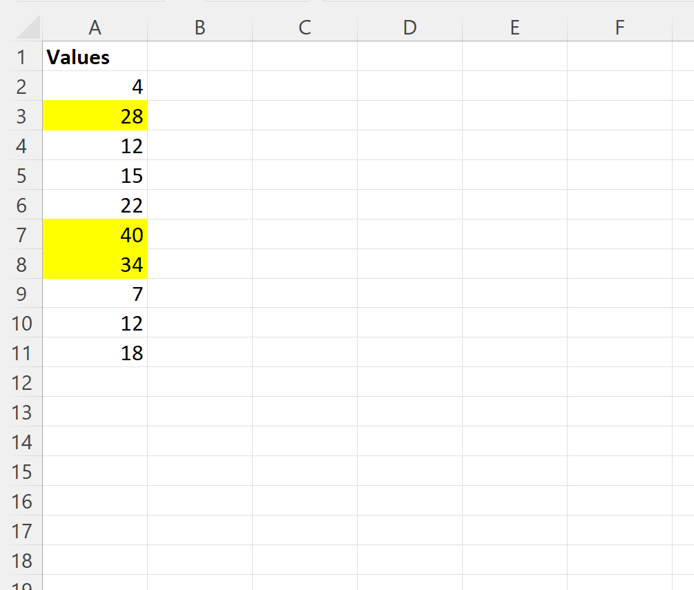 VBA highlight top N values in column