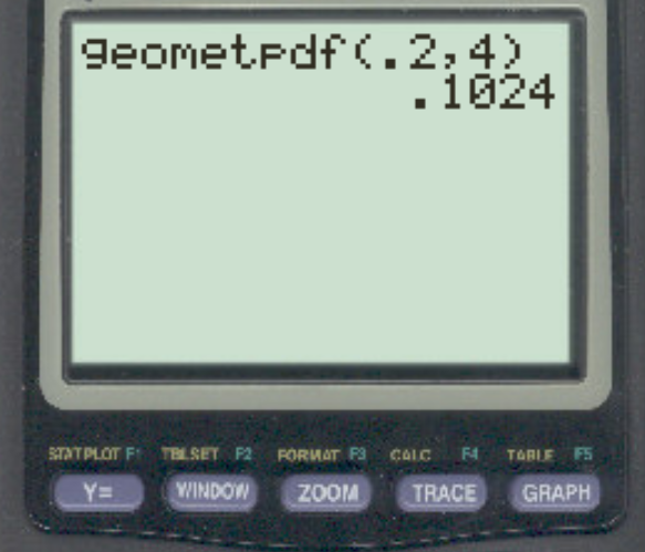 geometpdf() on a TI-84
