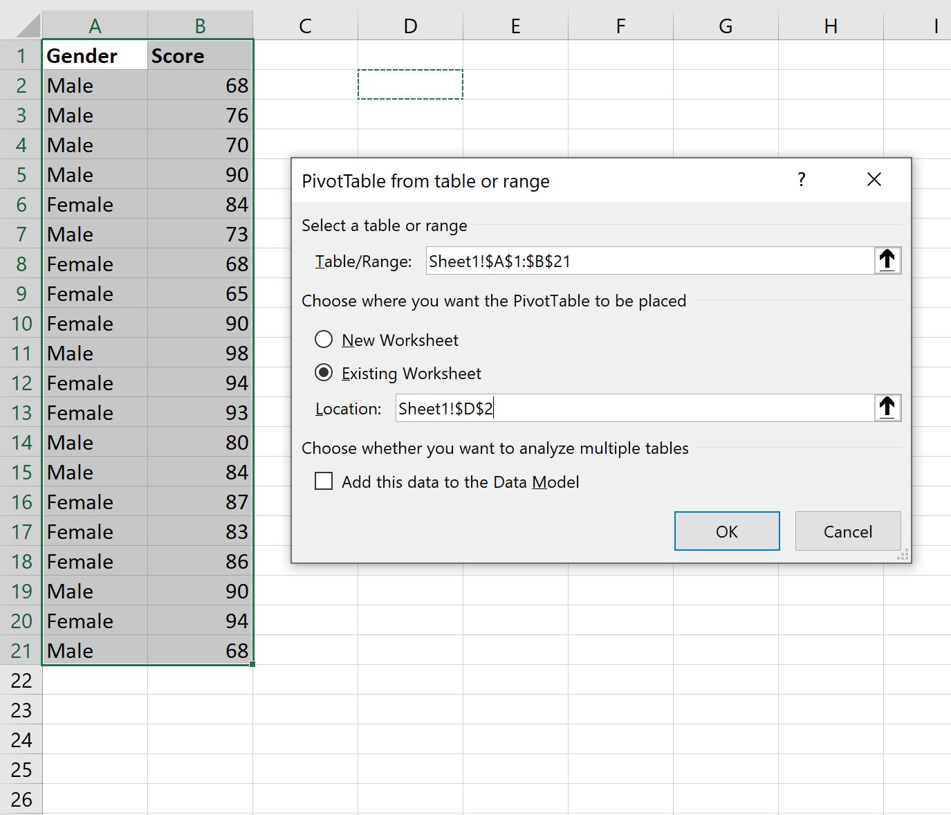 How To Overlay Two Histograms In Excel