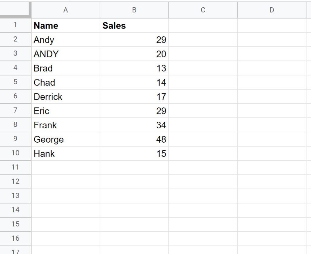 How to Perform a Case-Sensitive VLOOKUP in Google Sheets (Easy Guide)