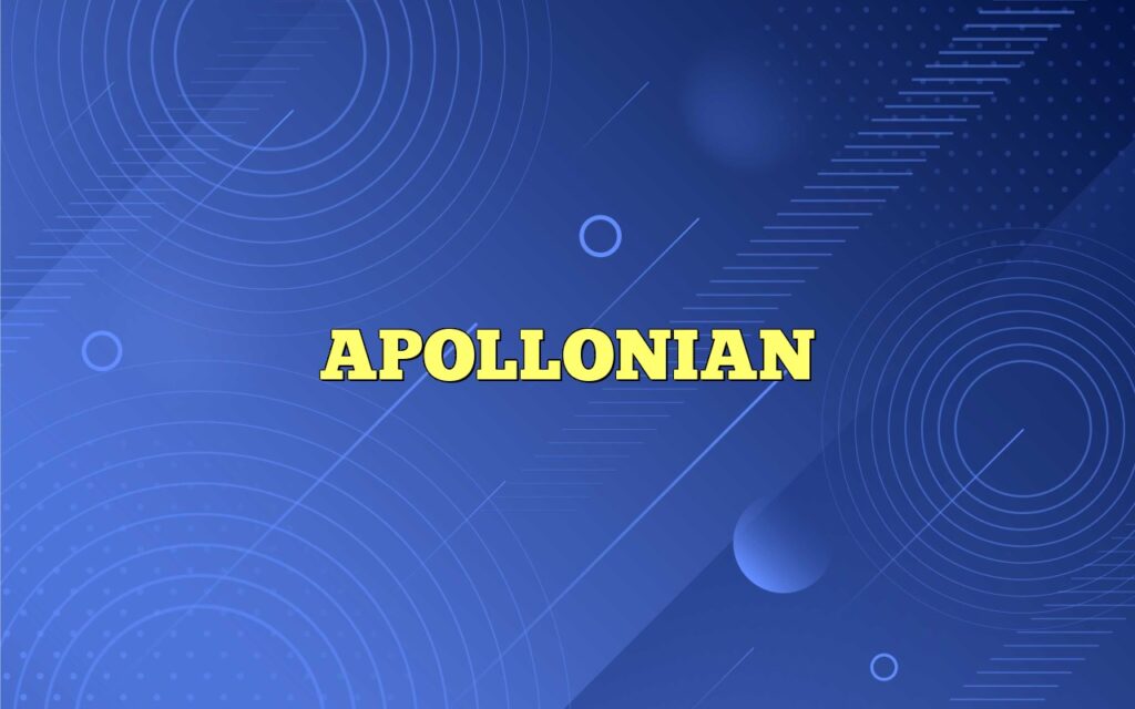 APOLLONIAN