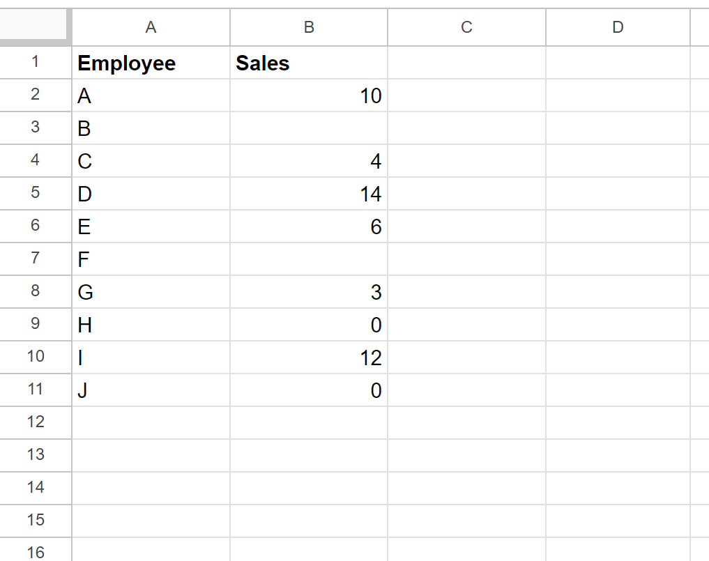 How can I calculate the average of a data set in Google Sheets while ignoring zero and blank cells? 2