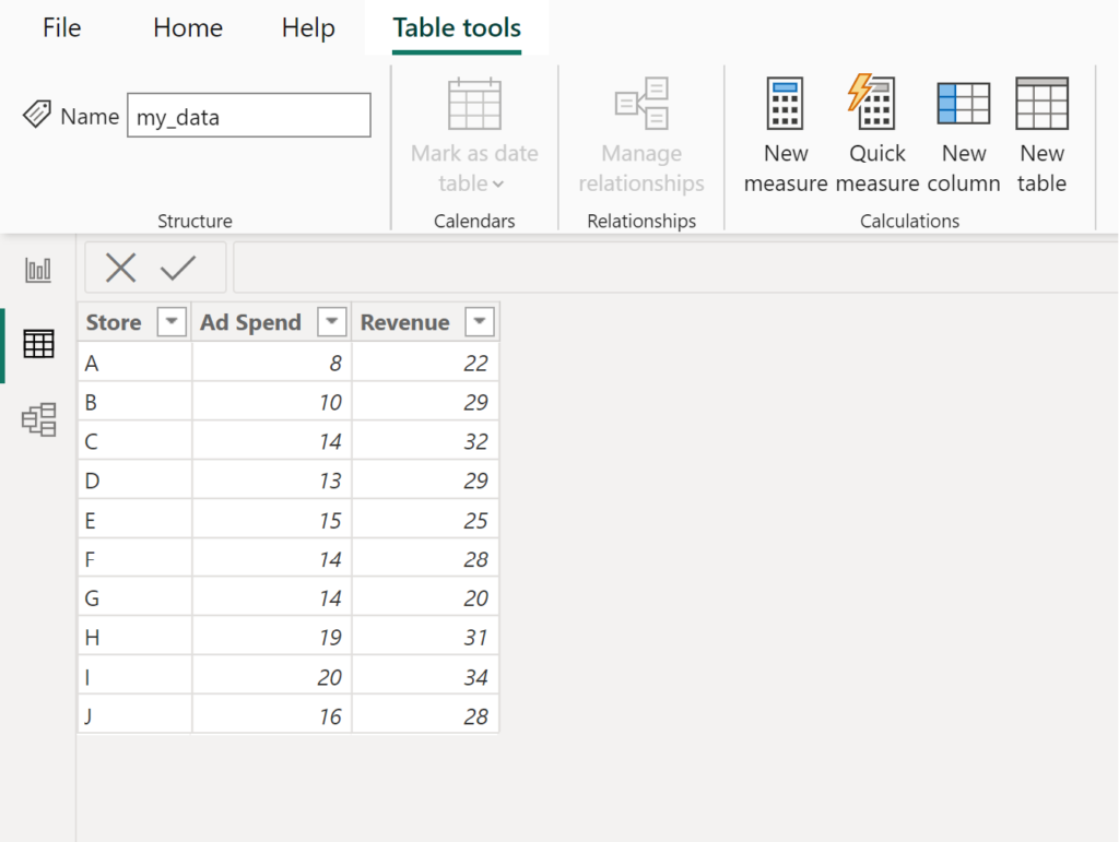 How can I calculate a correlation coefficient in Power BI? 2