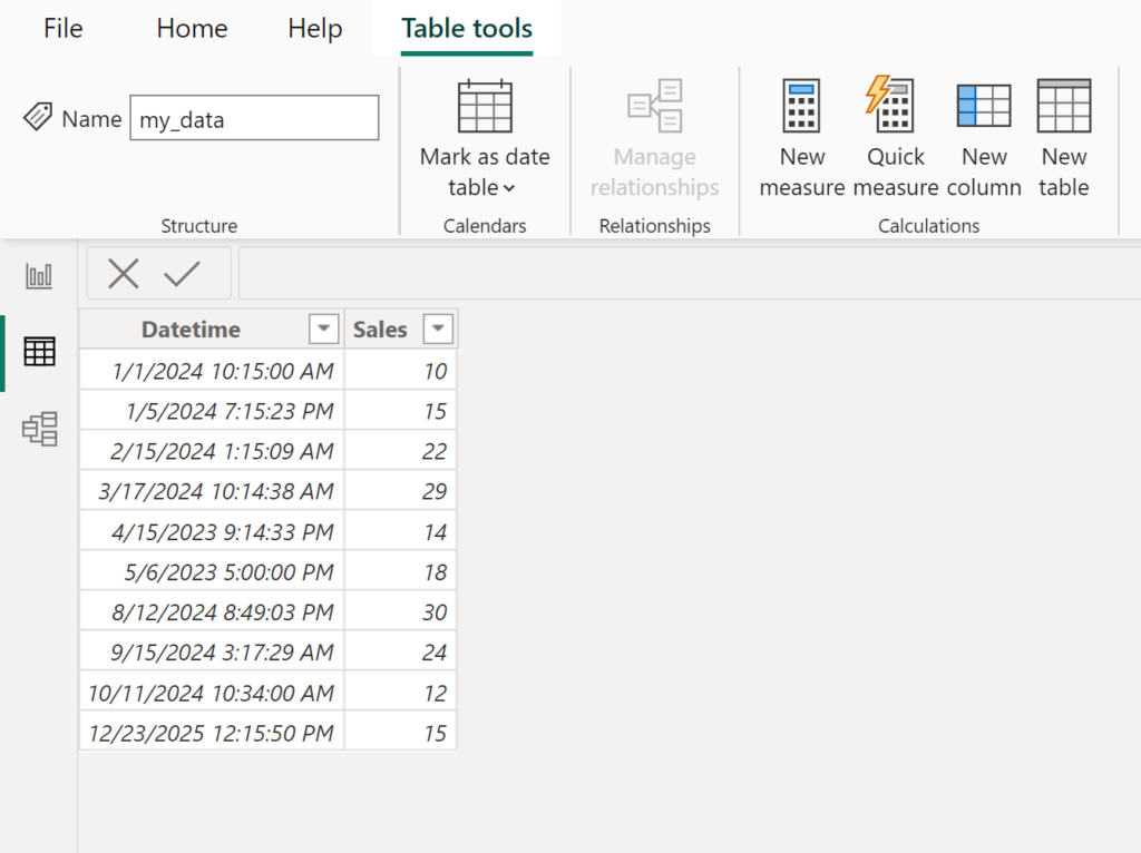 How can I extract the date from a datetime value in Power BI? 2