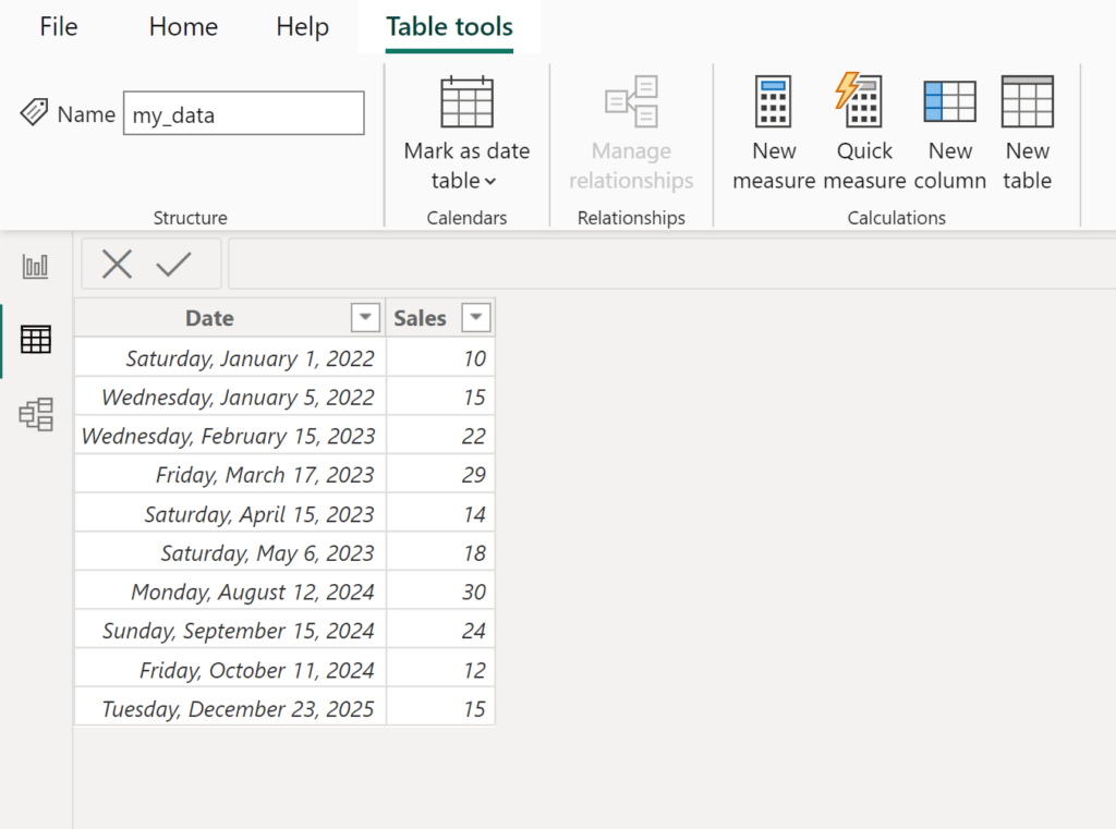 How do I extract the month from a date in Power BI? 2
