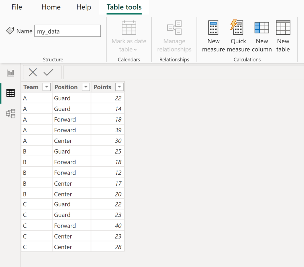 How can I create a measure and filter on multiple values in Power BI? 2