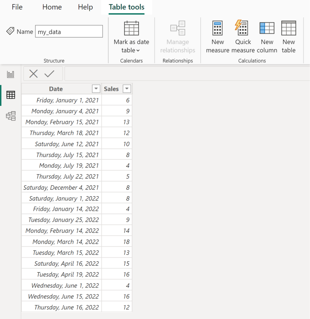 How do I calculate a cumulative sum in Power BI? 2
