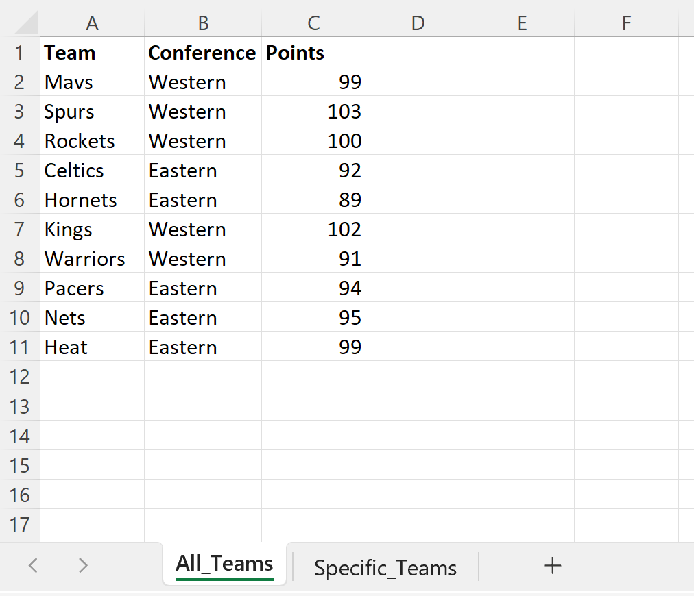How can I filter data in Excel from another sheet? 2