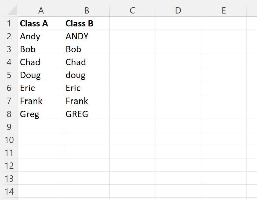How can I create an Excel formula that will only return a value if it is an exact match? 2
