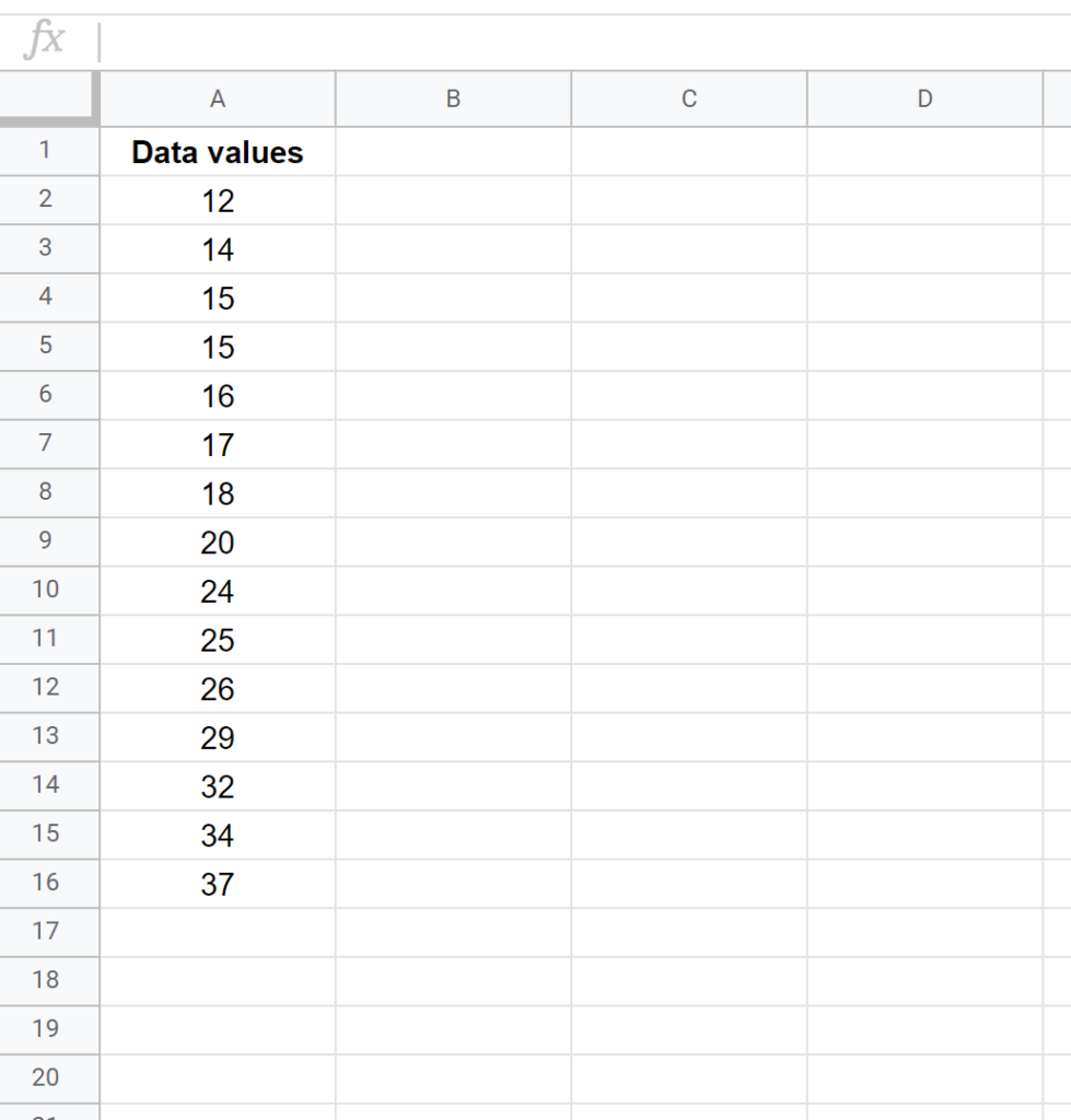 How do I calculate the midrange in Google Sheets? 2