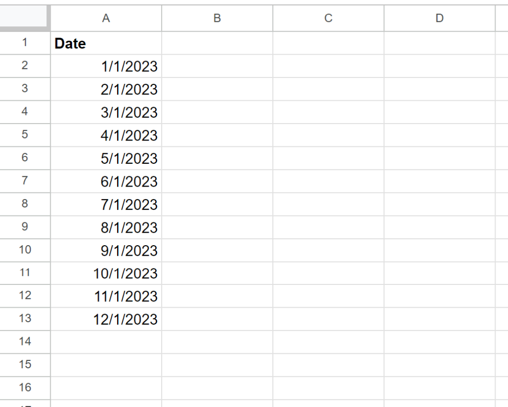 How can I use Google Sheets to locate the first Monday of each month? 2