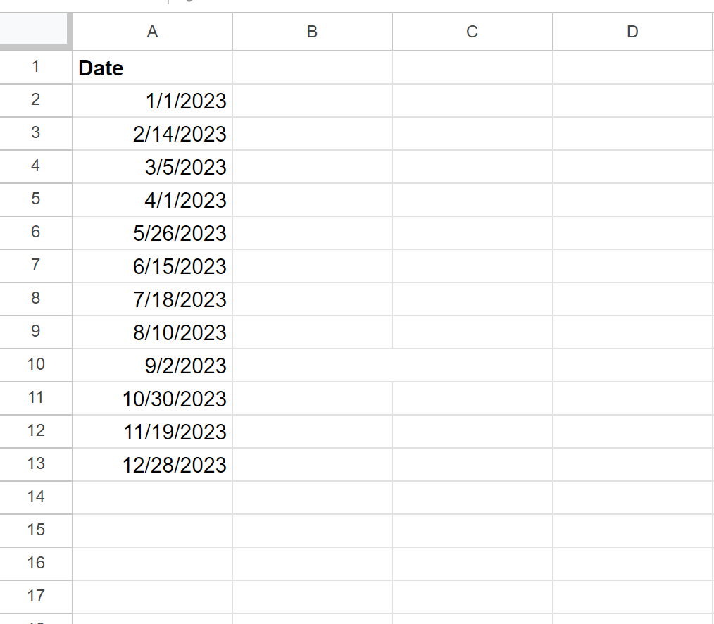 How can I display the date in Google Sheets as the name of the month? 2