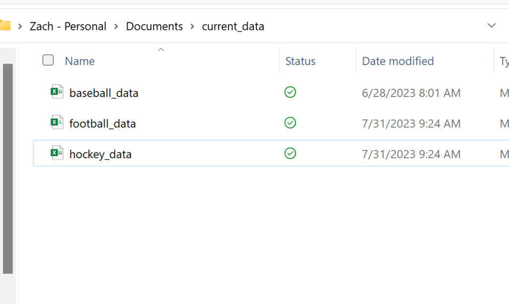 How can I use VBA to open all files in a specific folder? 2