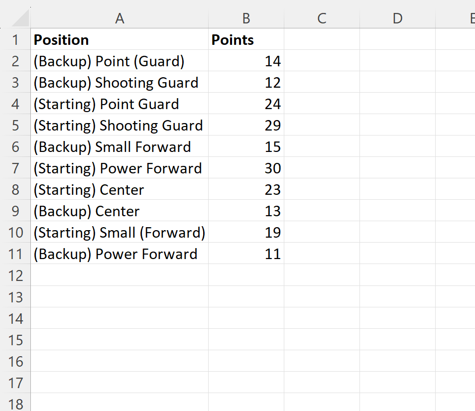 How do I remove parentheses in Excel? 2