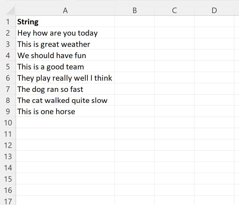 How can I extract text between the second and third space in an Excel document? 2