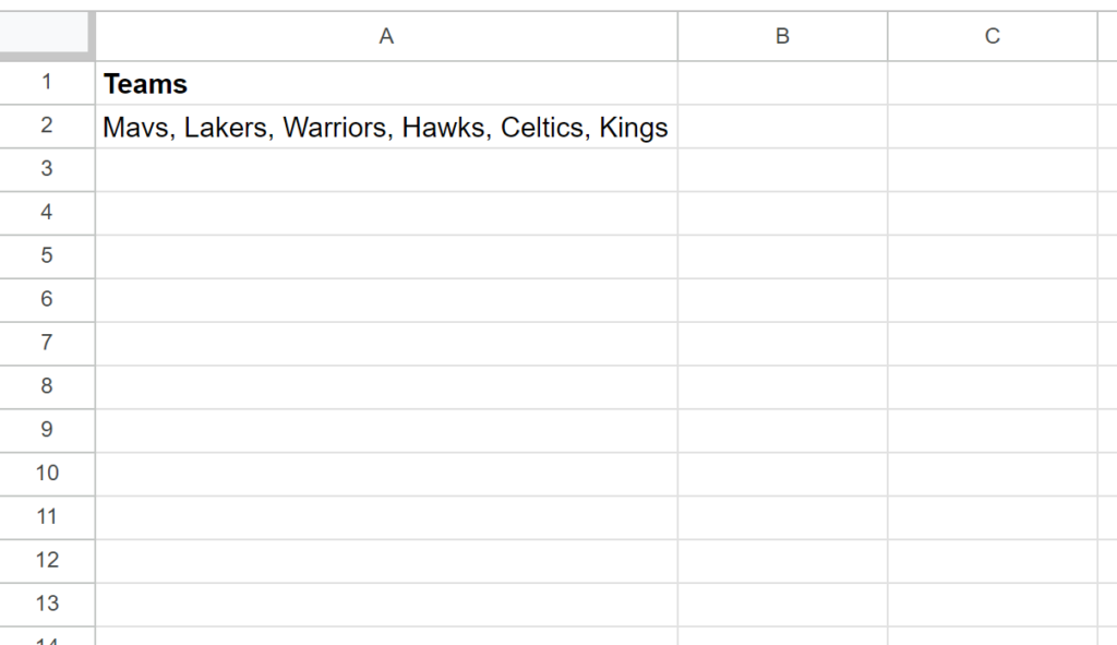 How do I split a cell vertically in Google Sheets? 2
