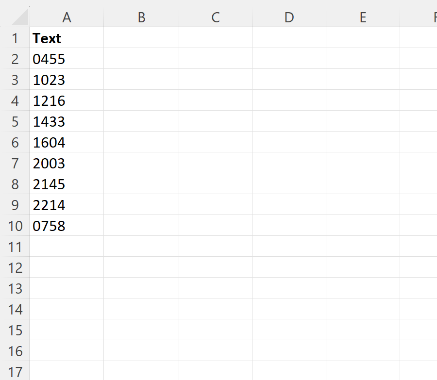 How can I convert text to time in Excel and what are some examples of doing so? 2