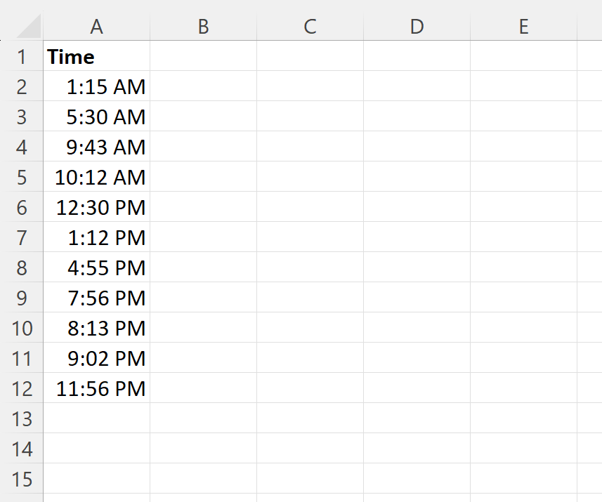 How can I convert time to text in Excel? 2