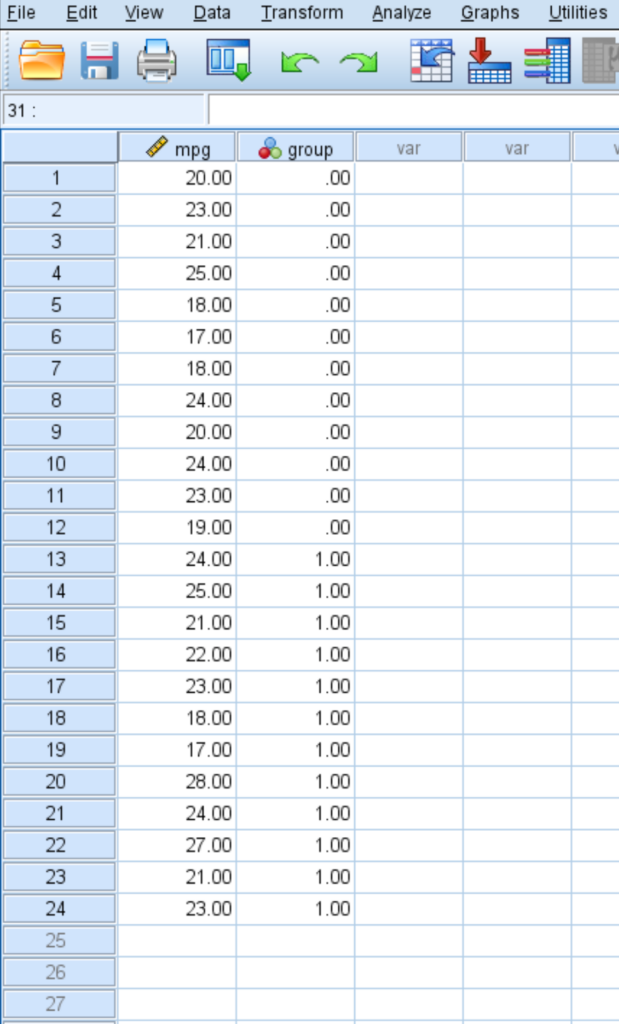 How do I perform a Two Sample t-test in SPSS? 2