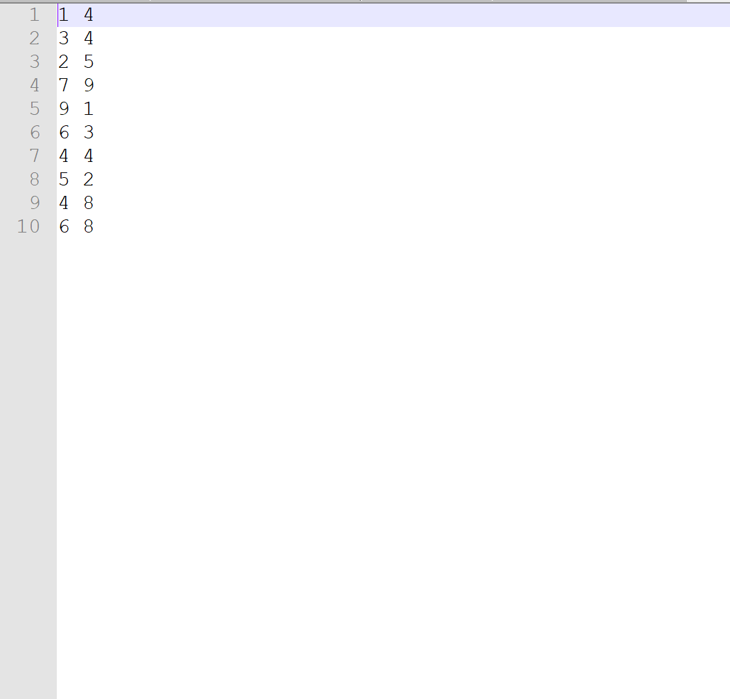 Pandas read text file with no headers