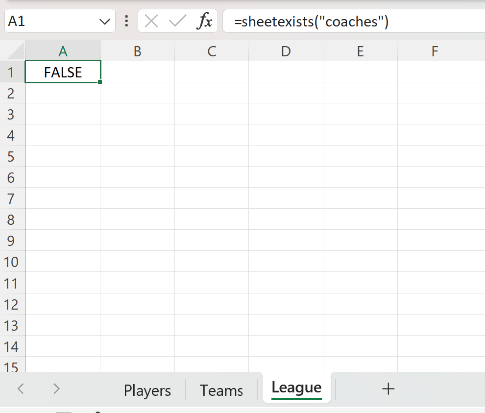 how-can-i-check-if-a-sheet-exists-in-vba