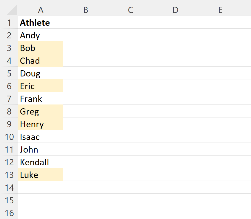 How can I create an Excel formula that will perform an action if a cell’s color is yellow? 2