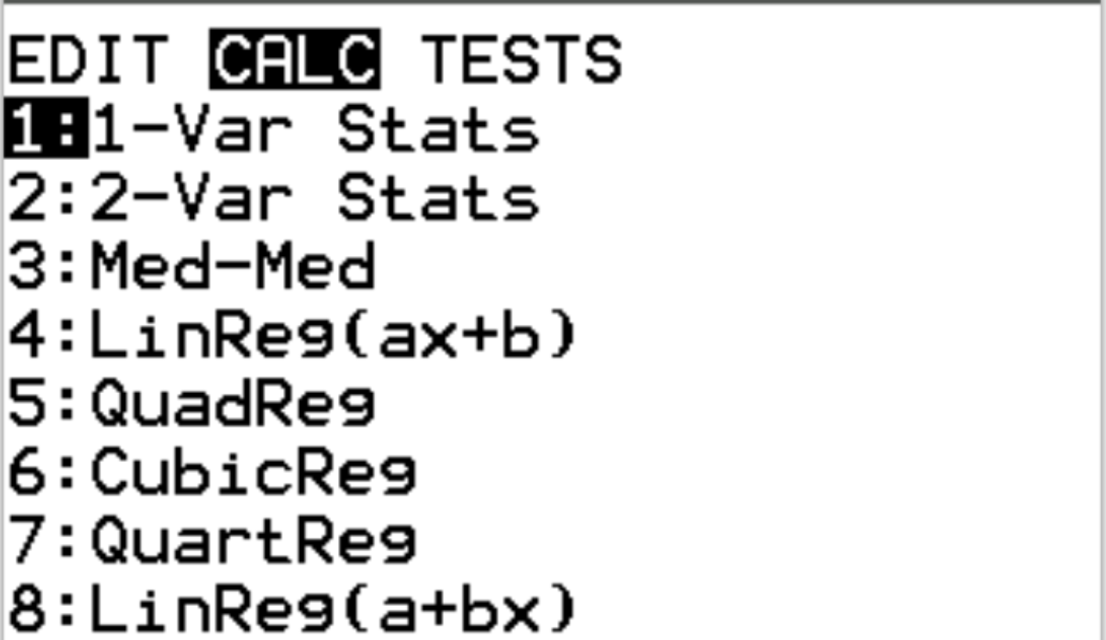 zscoreti3 1-Var stats in TI-84 calculator