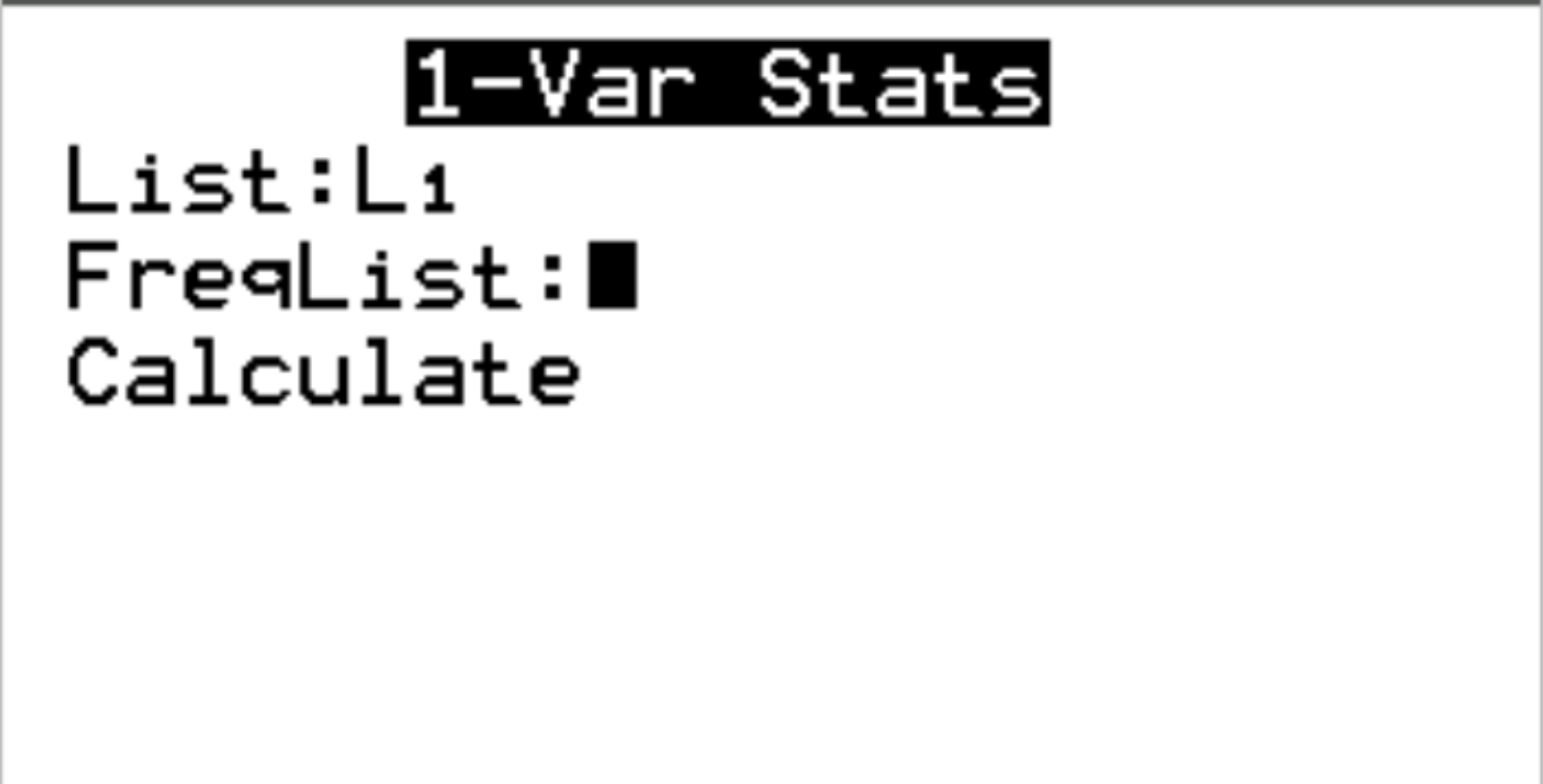 zscoreti4 1-Var stats on TI-84 calculator