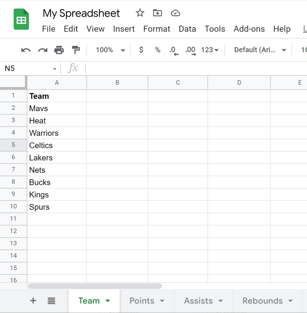 How can I create a link to another tab in Google Sheets? 2