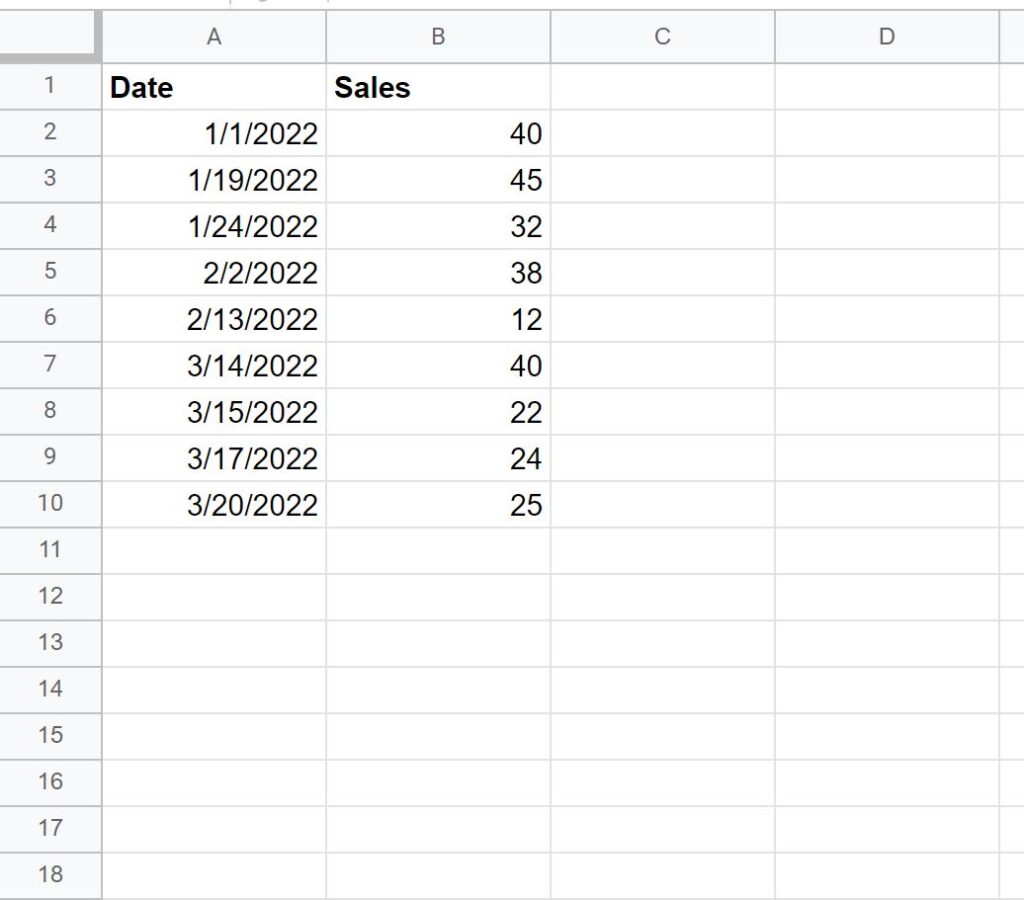 How can I calculate the average by month in Google Sheets? 2