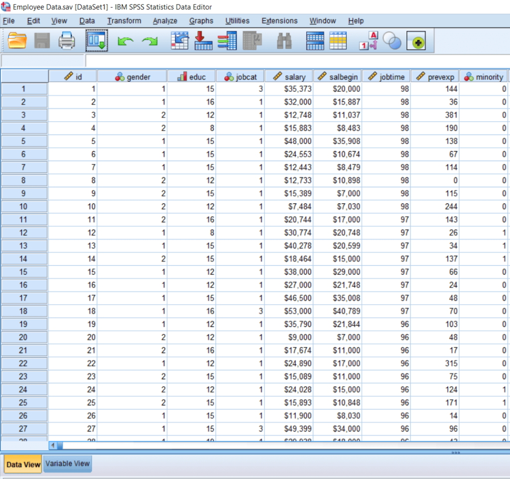 Calculating Paired Sample t-test