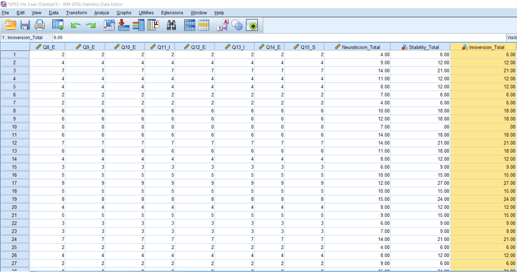 Calculating Total using Compute function