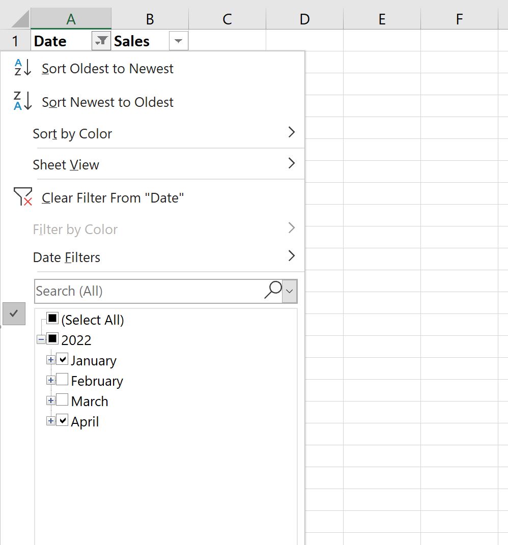 How Can I Calculate The Average Of Filtered Rows In Excel?