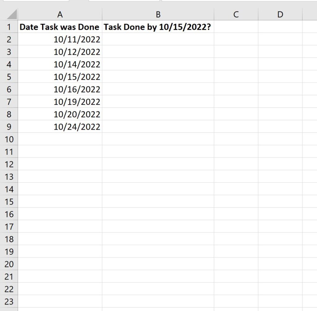 How can I use an IF function with dates in Excel? 2