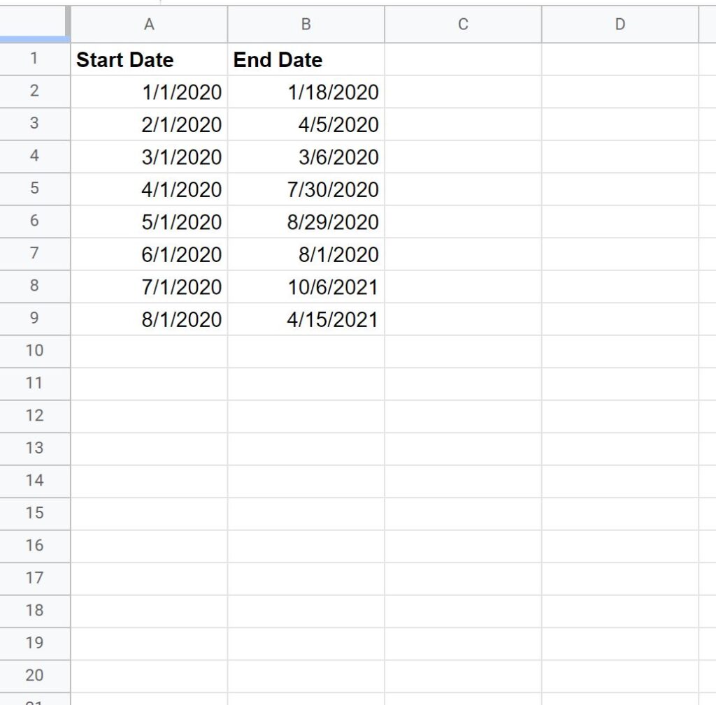 How do I convert days to months in Google Sheets? 2
