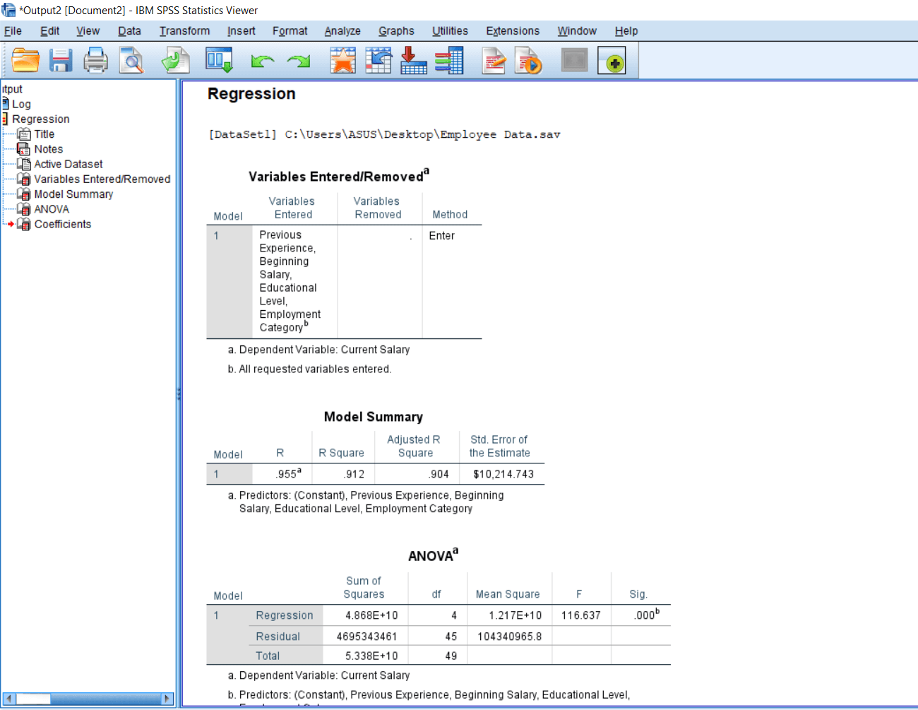 enter-method-of-multiple-regression5 Enter method of Multiple Regression