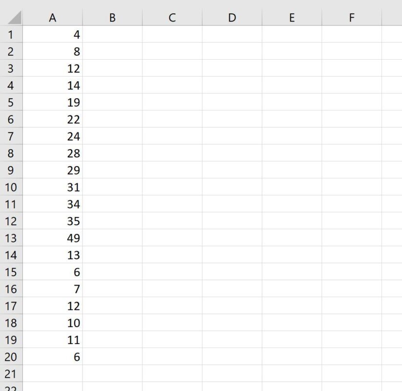 How can I select every nth row in Excel, and what is an example of this process? 2