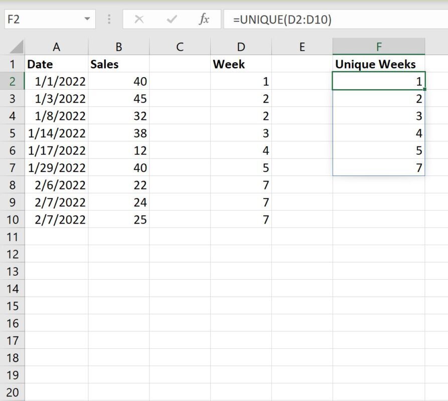 How Can I Calculate A Sum By Week In Excel?
