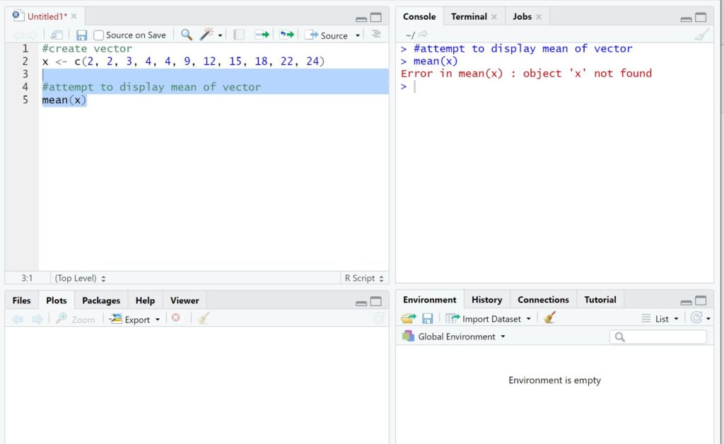 Is there a problem with the object called “Fix” in R? 2