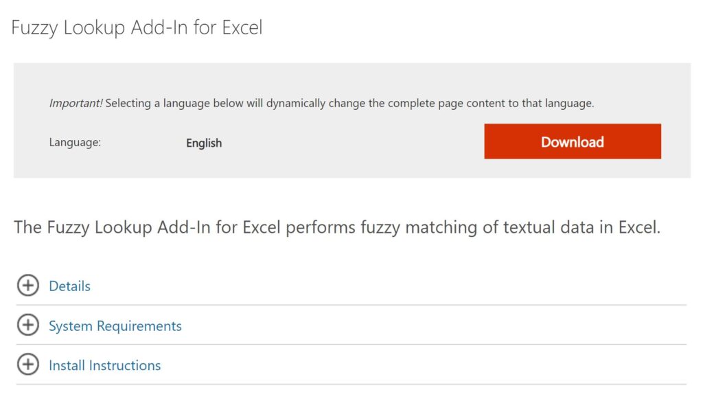 How do I perform fuzzy matching in Excel? Can you provide an example? 2