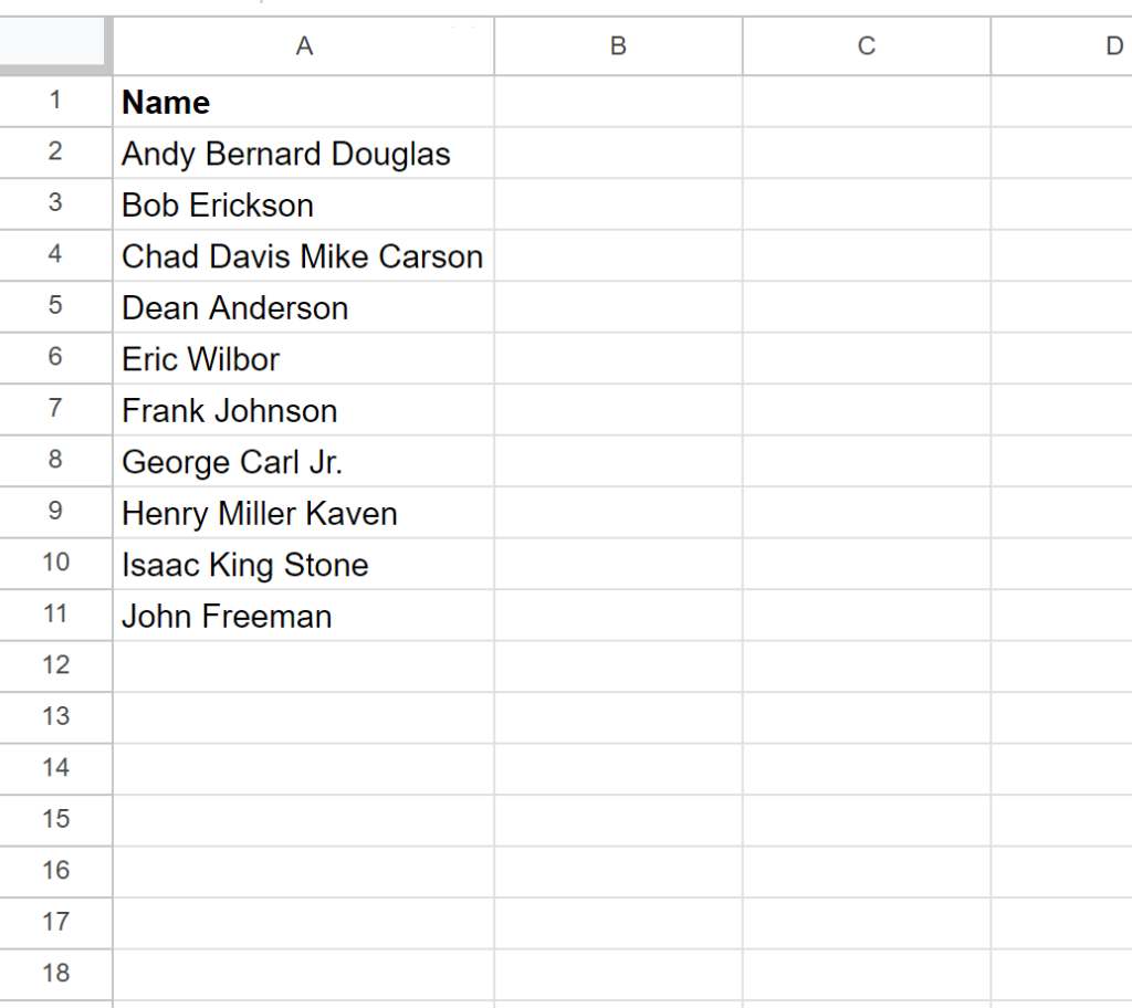 How can I use the SPLIT function in Google Sheets to get the last item in a string? 2