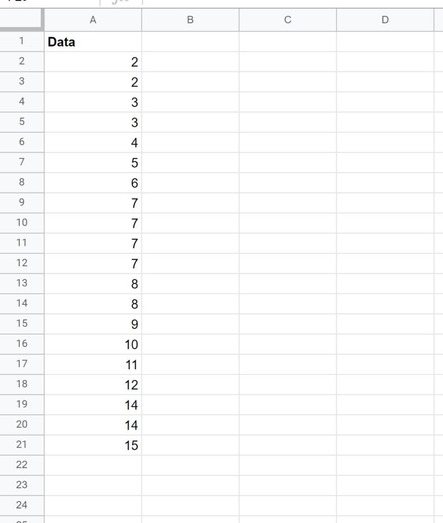 How can I calculate a trimmed mean in Google Sheets?” 2