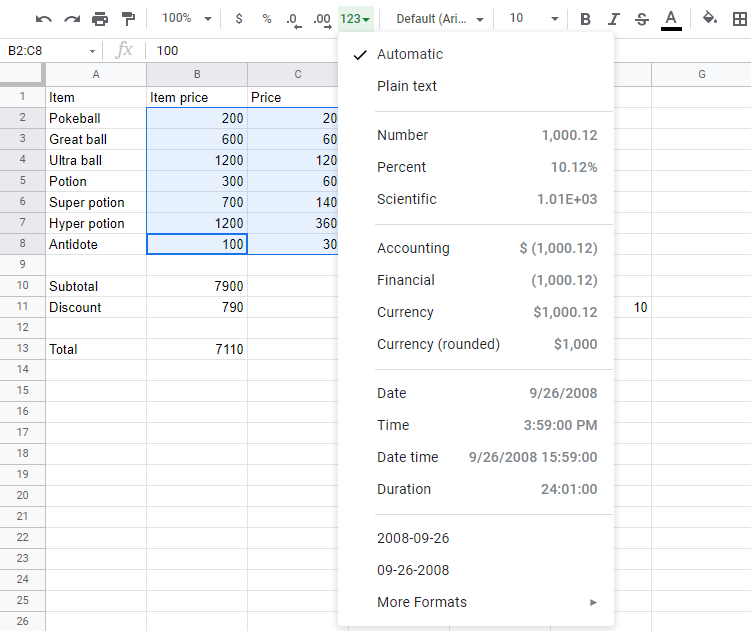 how-do-i-format-numbers-in-google-sheets